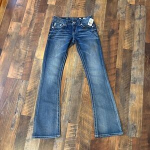 Miss Me • Y2k Bling Rhinestone Jeans Womens Signature
Bootcut 27 × 34" JP7512B